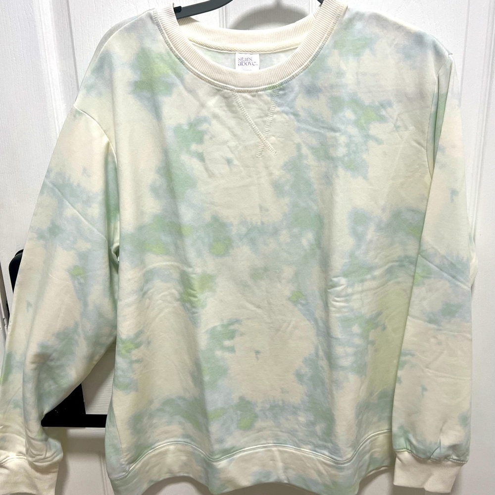 Stars Above tie-dye sweatshirt XXL